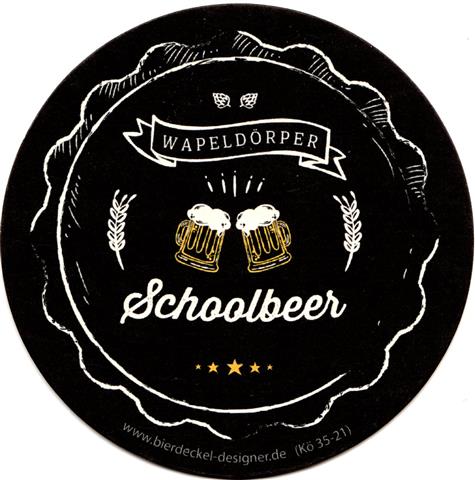 rastede wst-ni wapeldrper rund 1a (215-schoolbeer-schwarzgelb)